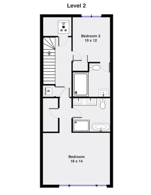 Stunning Duplex Condo #1 - Downtown River North Chicago Luaran gambar